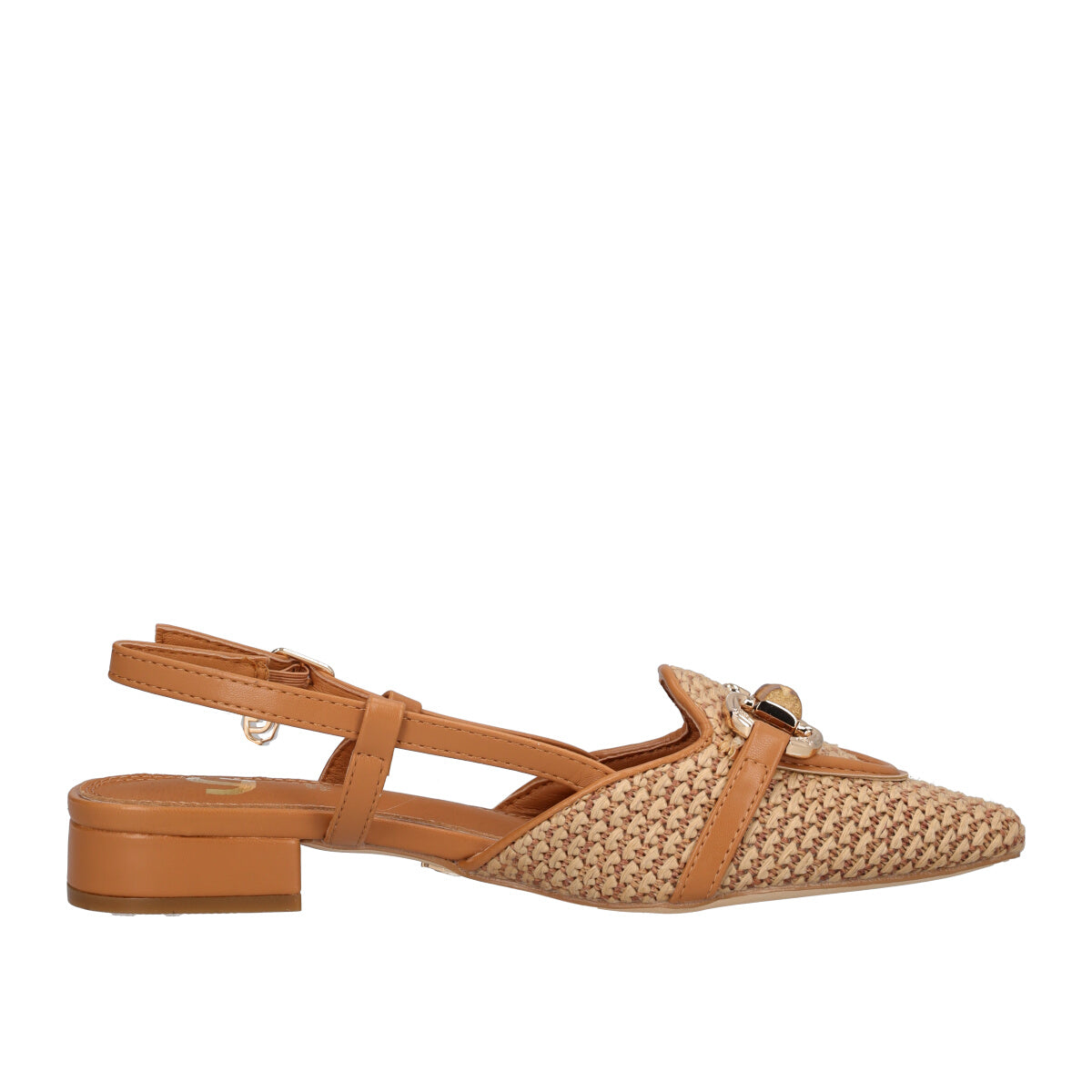 Slingback Donna Beige