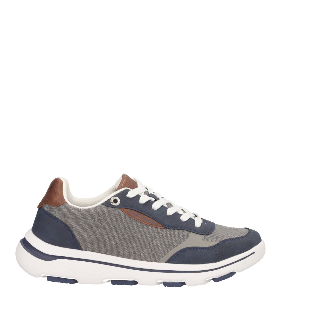 Sneakers Uomo Grigie e Blu