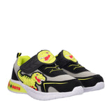 VELOCIRAPTOR Sneakers Bambino Gialle, Grigie e Nere con Luci