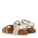 Sandali Bambina Color Metallizzato