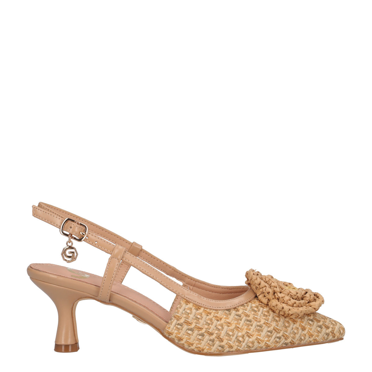 Slingback Donna Camel