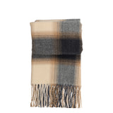 Sciarpa Uomo Beige e Nera