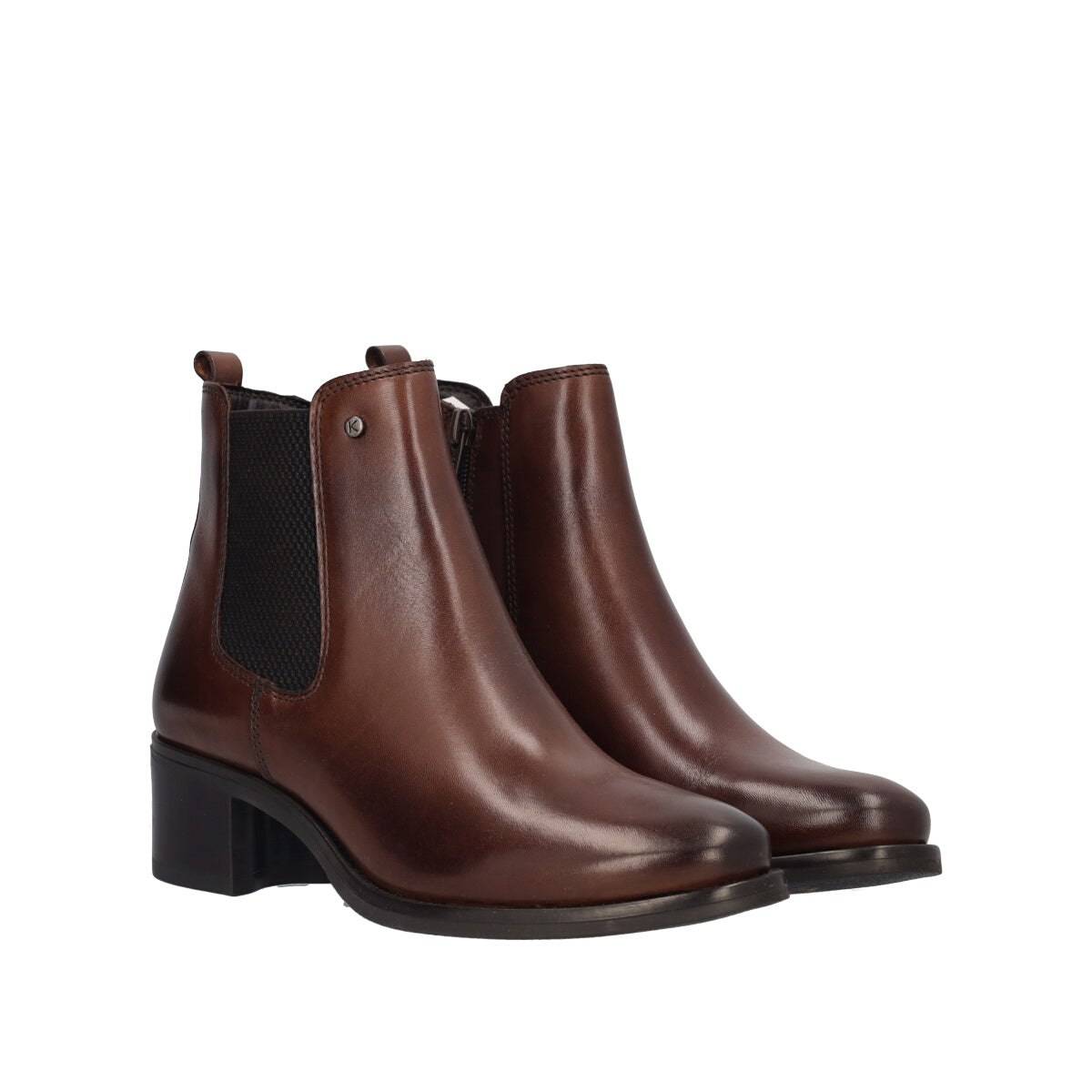 Stivaletti Donna Marroni in Pelle