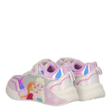 Sneakers Bambina Argento Frozen con Luci