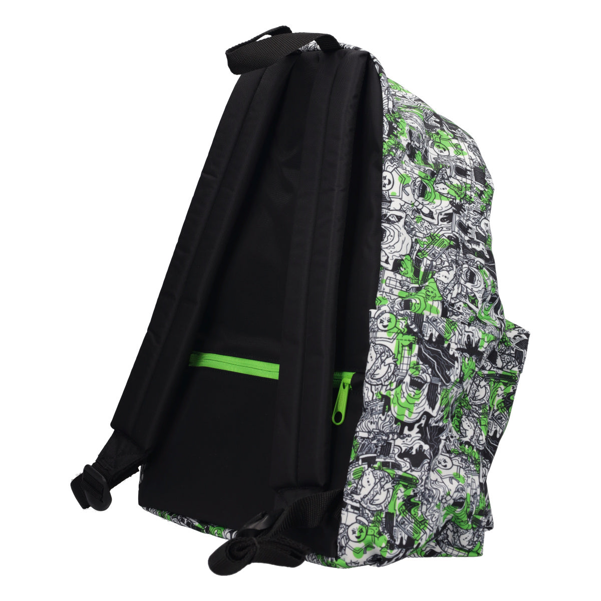 DAY PAKR Zaino Ghostbusters Verde, Bianco e Nero