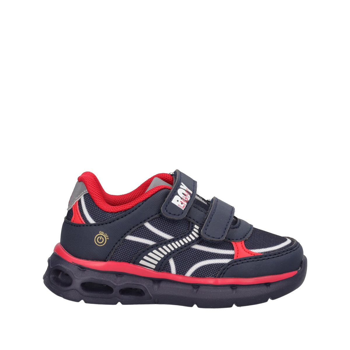CELLO Sneakers Bambino Blu e Rosse