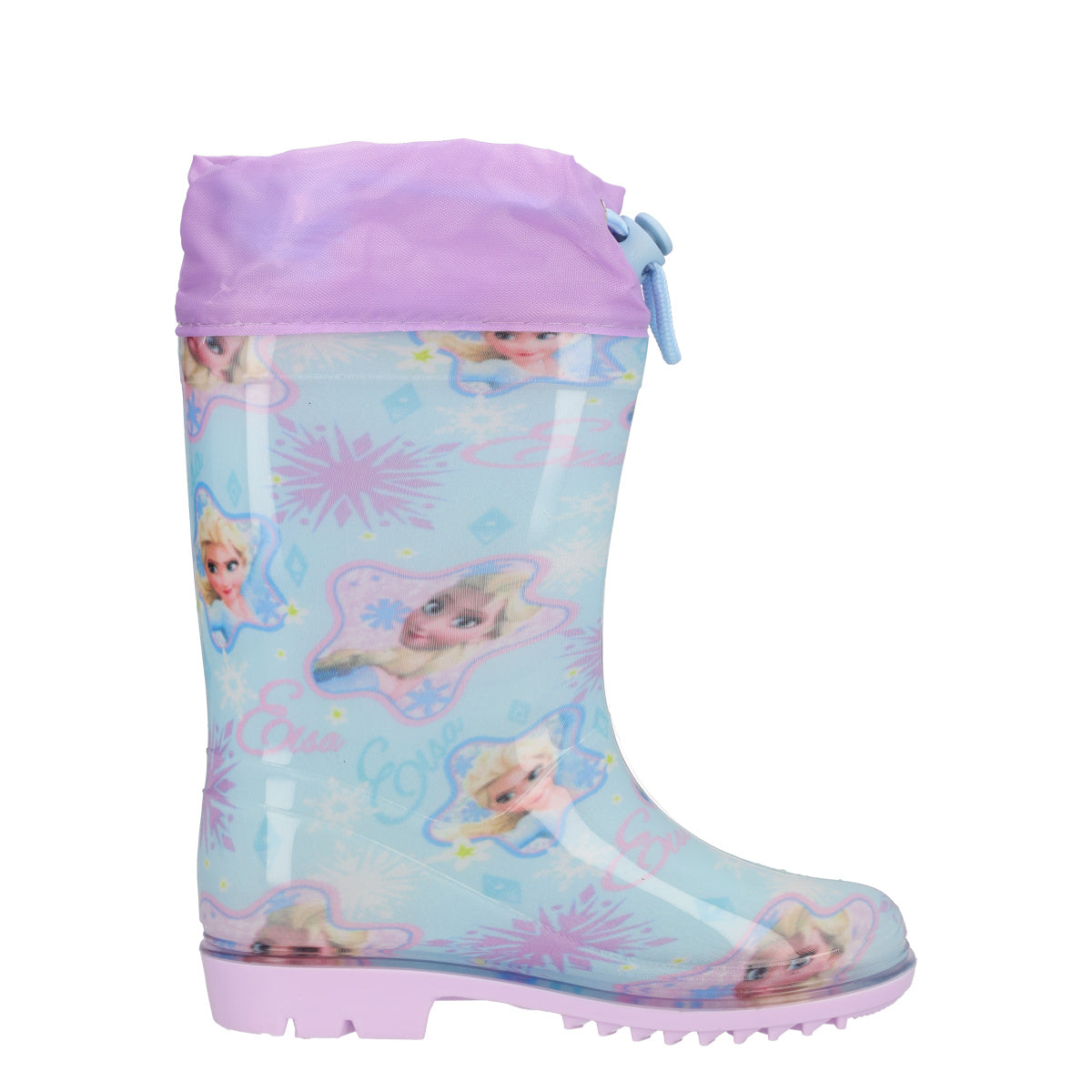 Stivali go & pvc da pioggia Bambina Azzurri e Lilla - Frozen