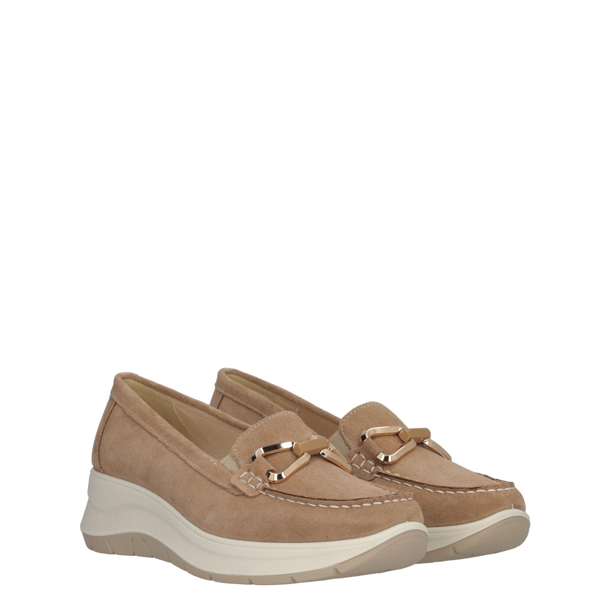 Mocassini Comfort Donna Beige