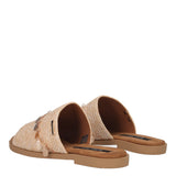 Ciabatte Donna Beige e Oro