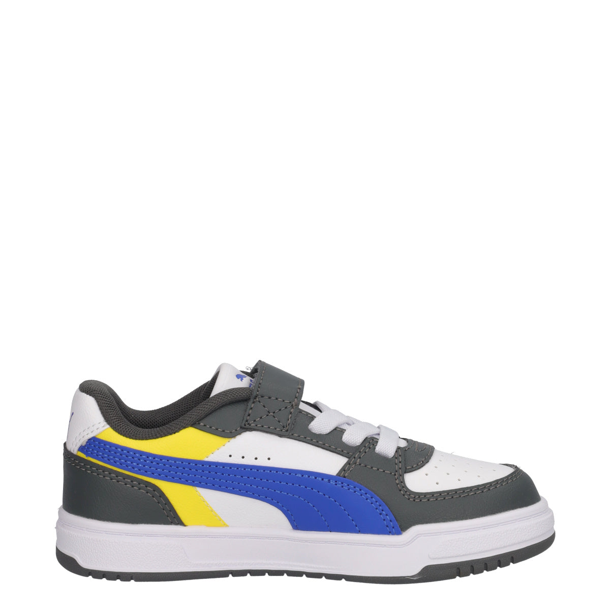 CAVEN III BLOCK AC PS Sneakers Junior Bianche, Grigie e Blu