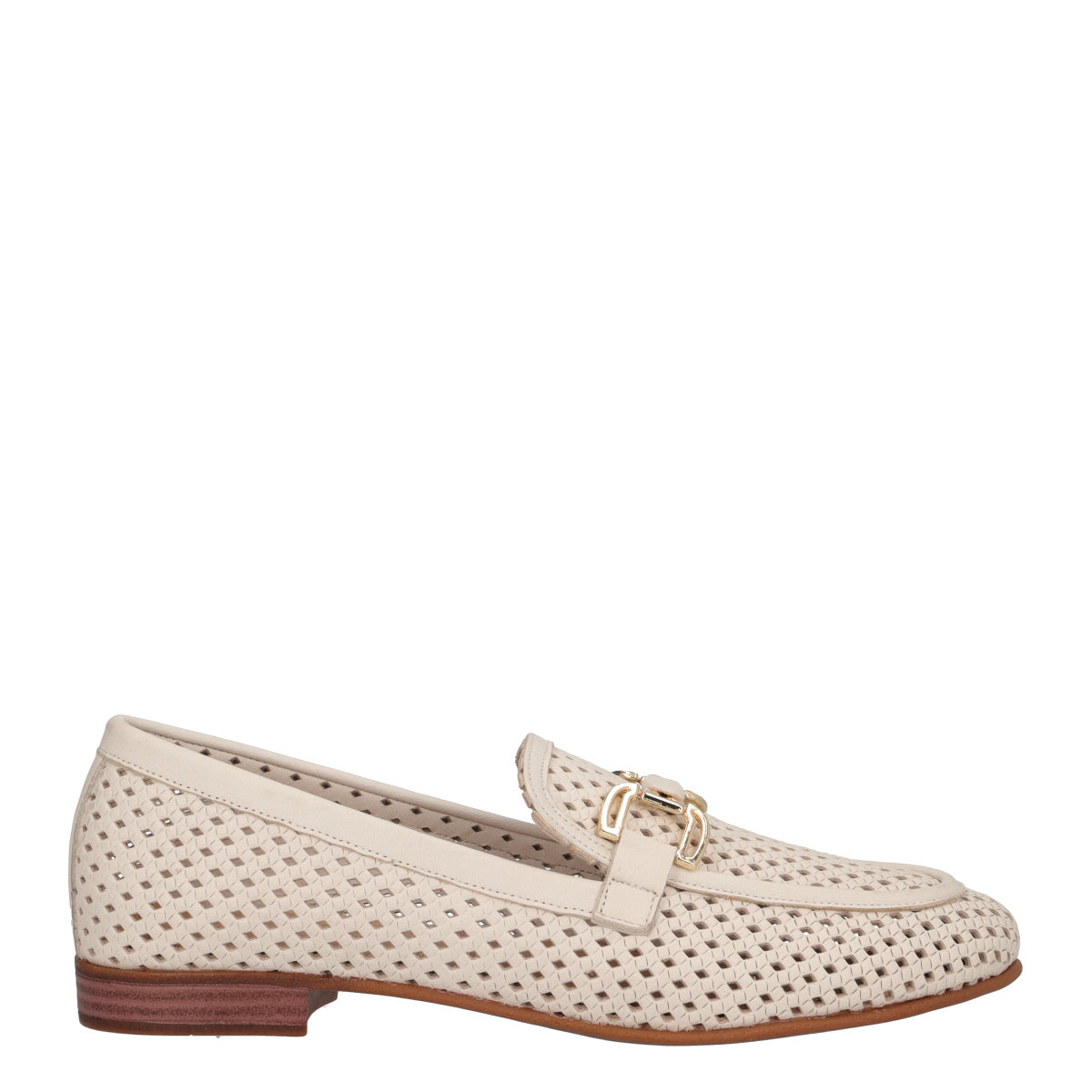 Mocassini Donna Beige