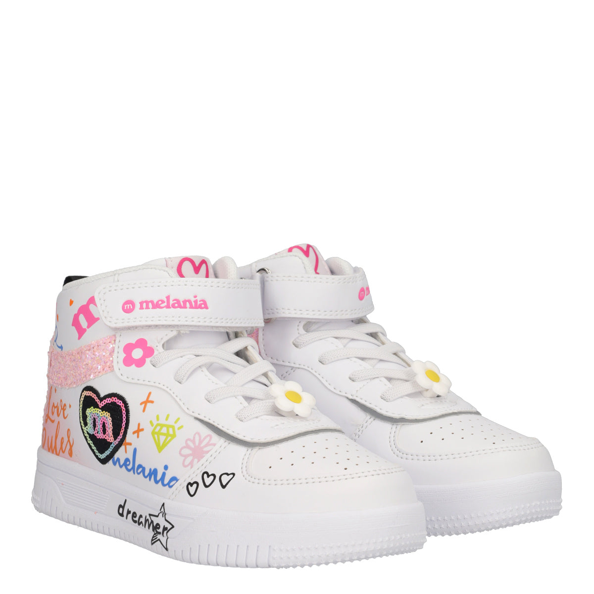 Sneakers Bambina Bianche