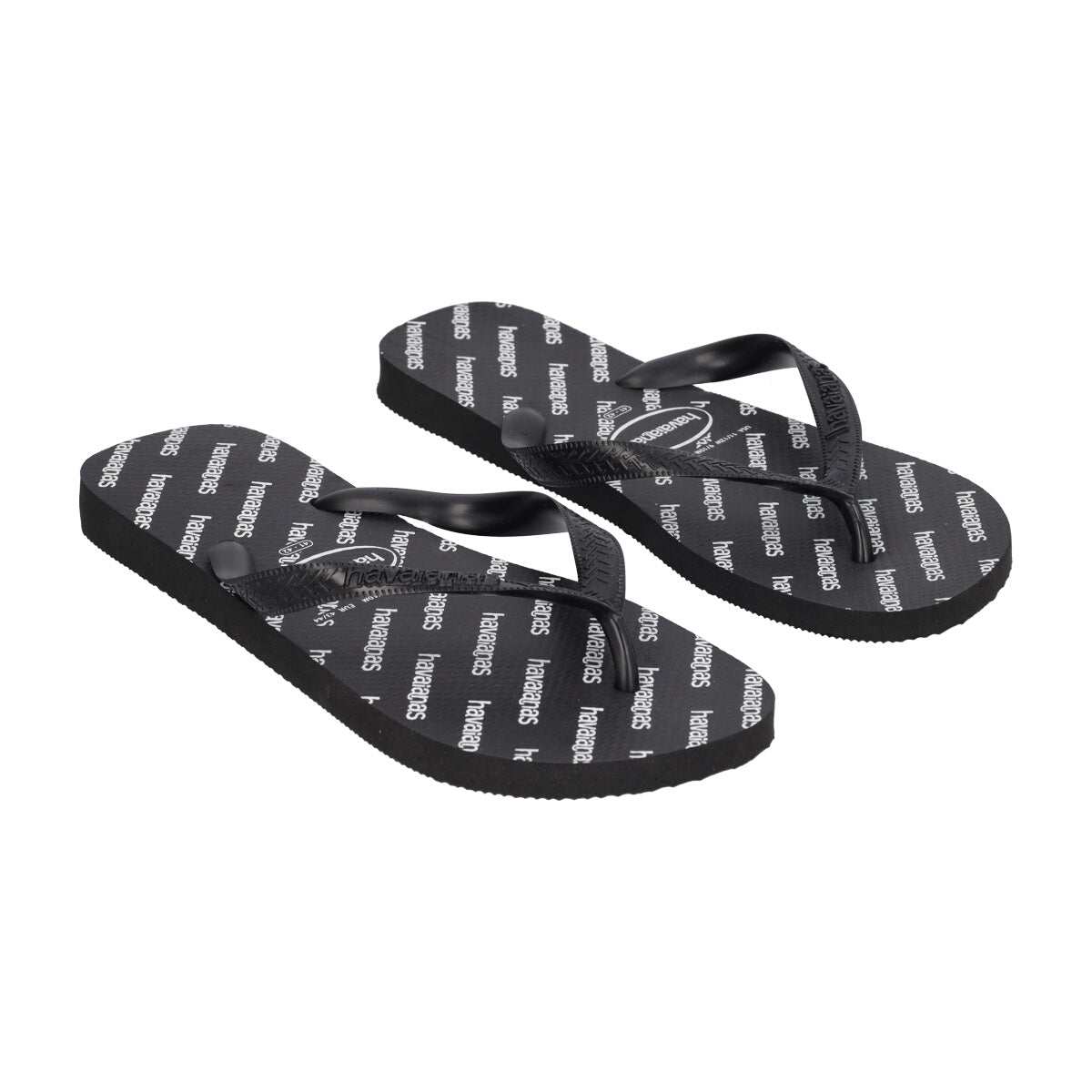 TOP LOGOMANIA Infradito Uomo Nere