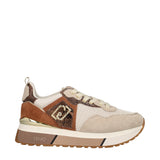LIU JO MAXI WONDER 01 Sneakers Donna Beige