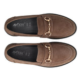 Mocassini Donna Taupe