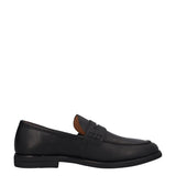 CALVIN 9 Mocassini Uomo Neri in Pelle