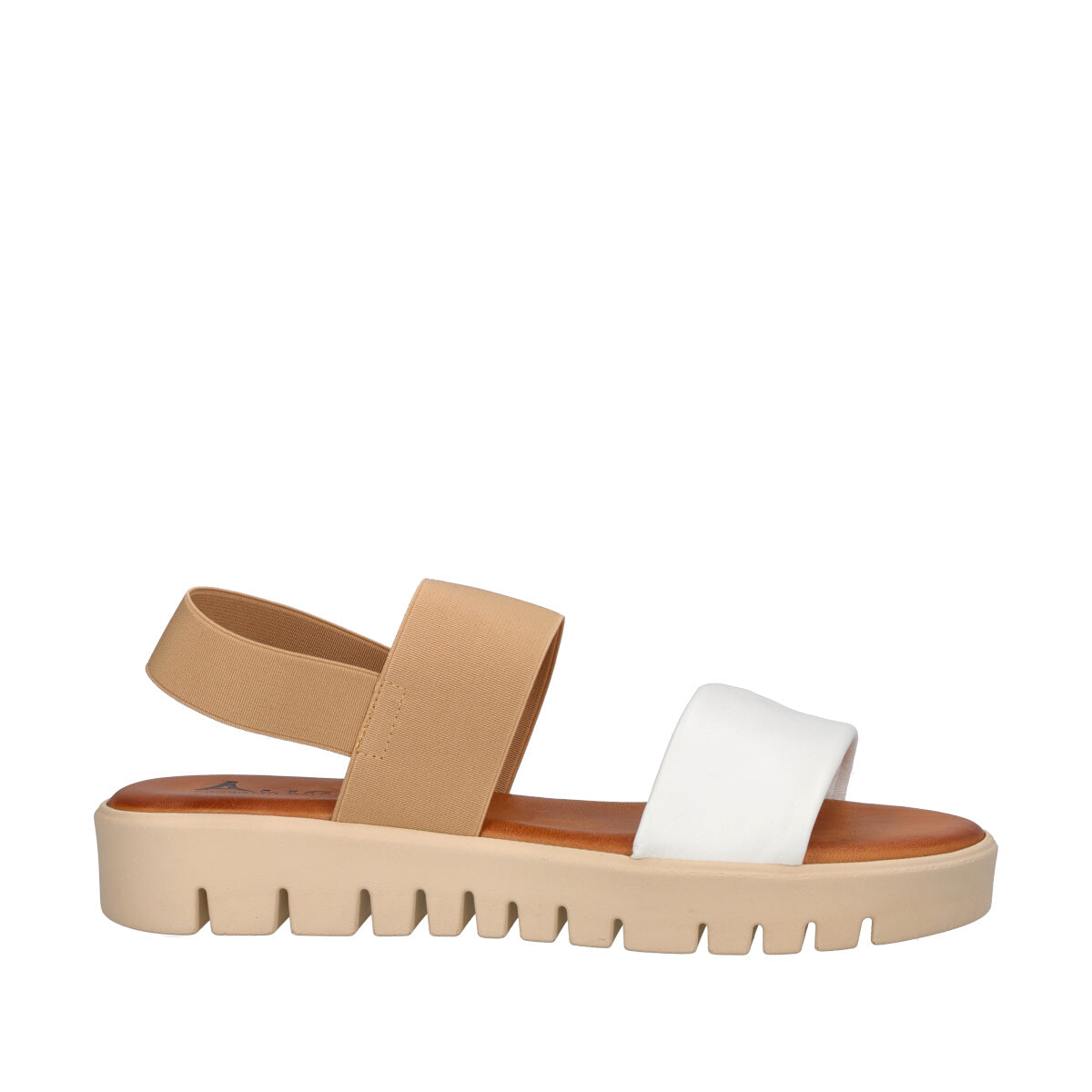 Sandali Donna Beige e Bianchi