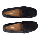 Mocassini Comfort Donna Blu in Pelle