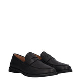 CALVIN 9 Mocassini Uomo Neri in Pelle