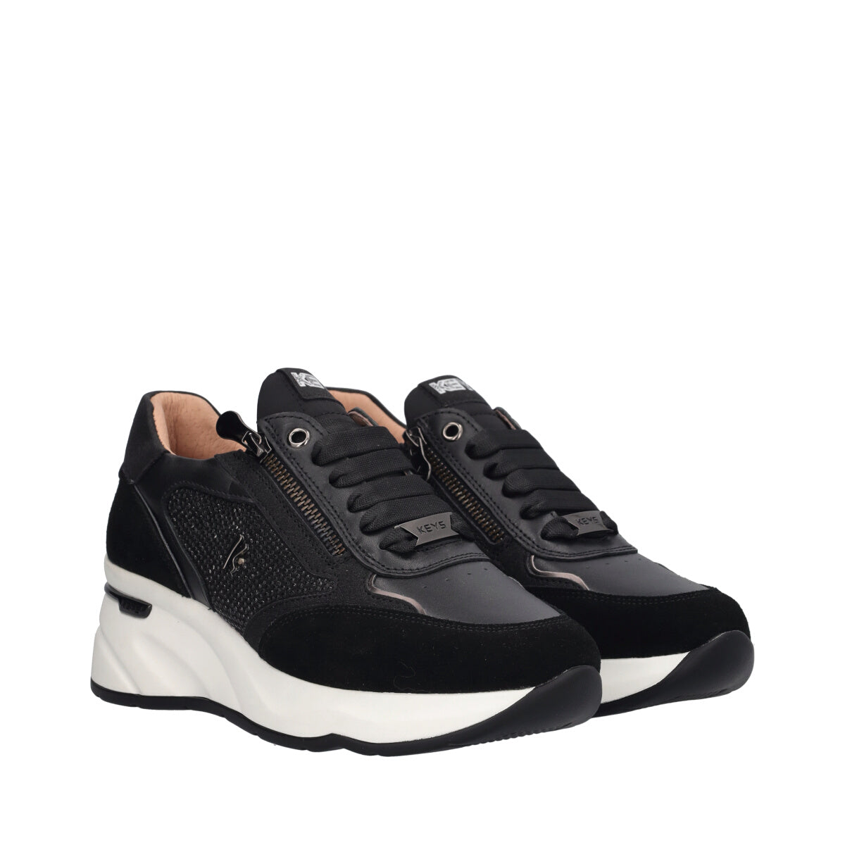 Stringate Donna Nere