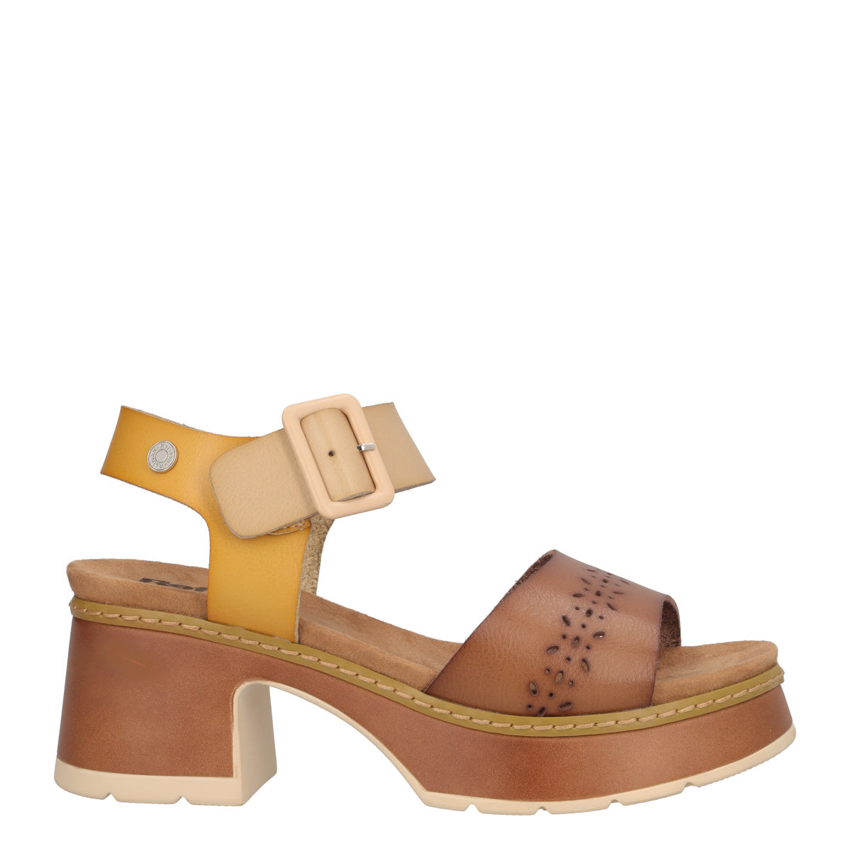 Sandali con Tacco Donna Taupe