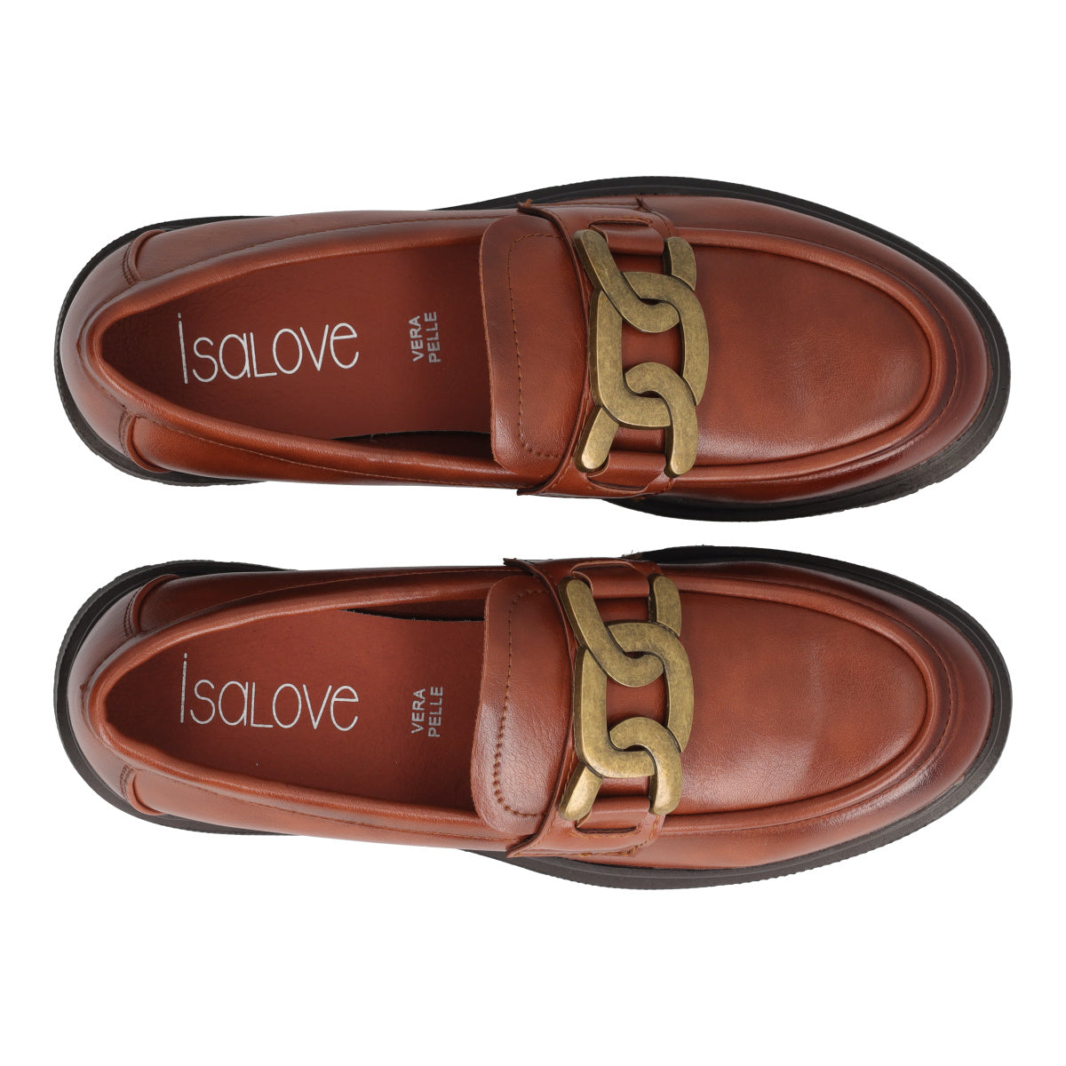 Mocassini Donna Camel