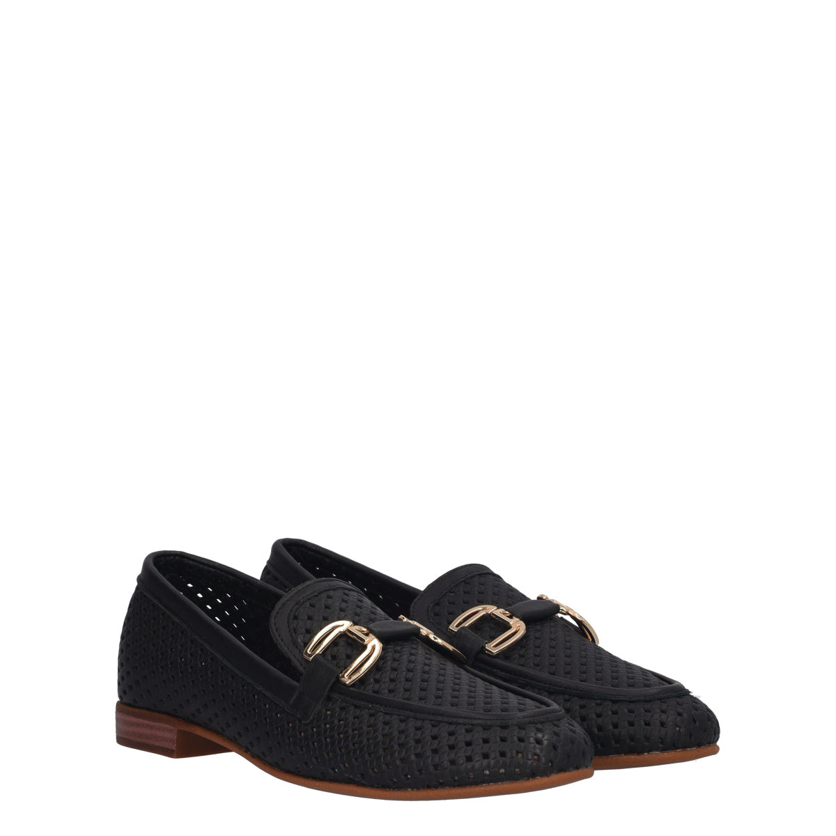 Mocassini Donna Neri in Pelle