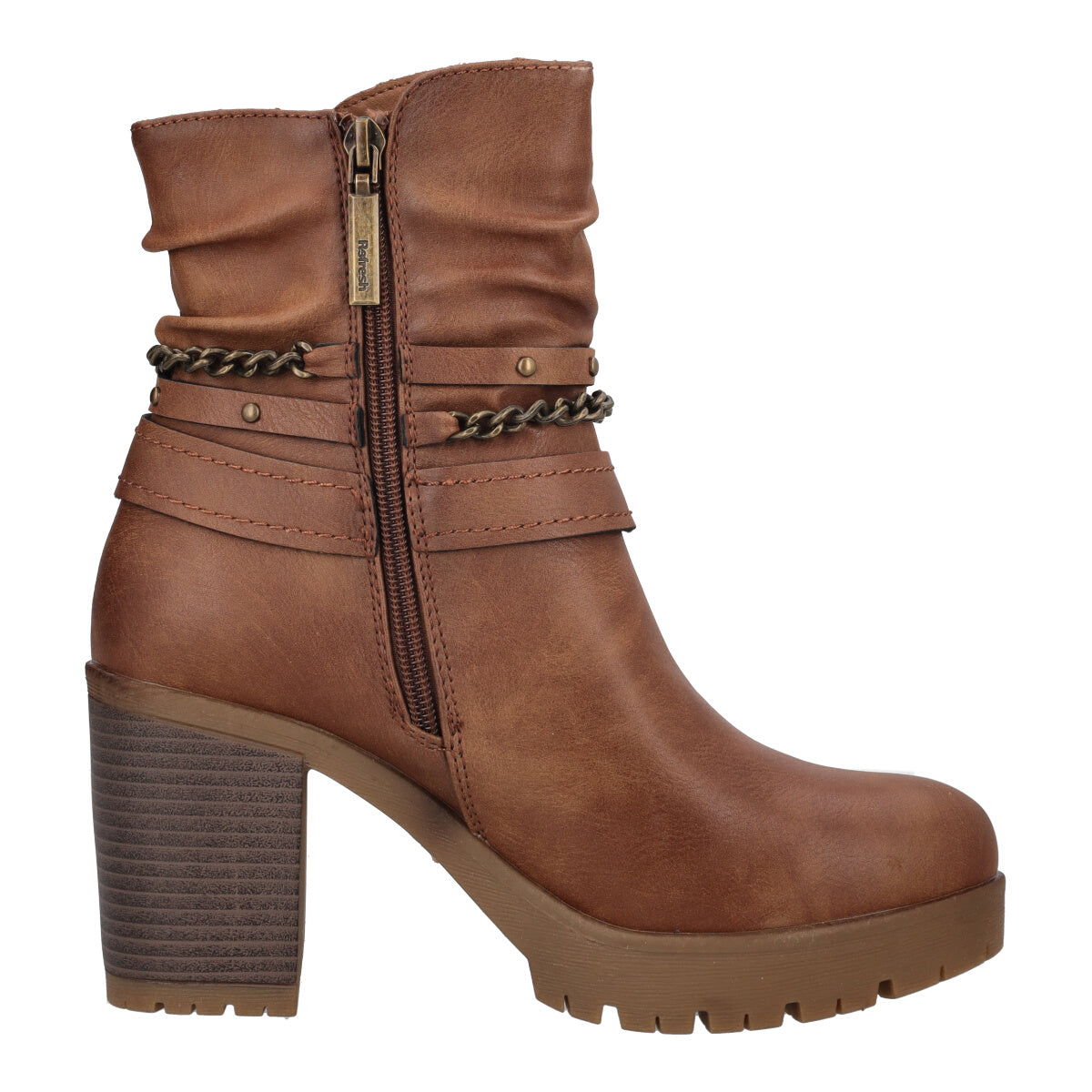 Stivaletti Donna Camel