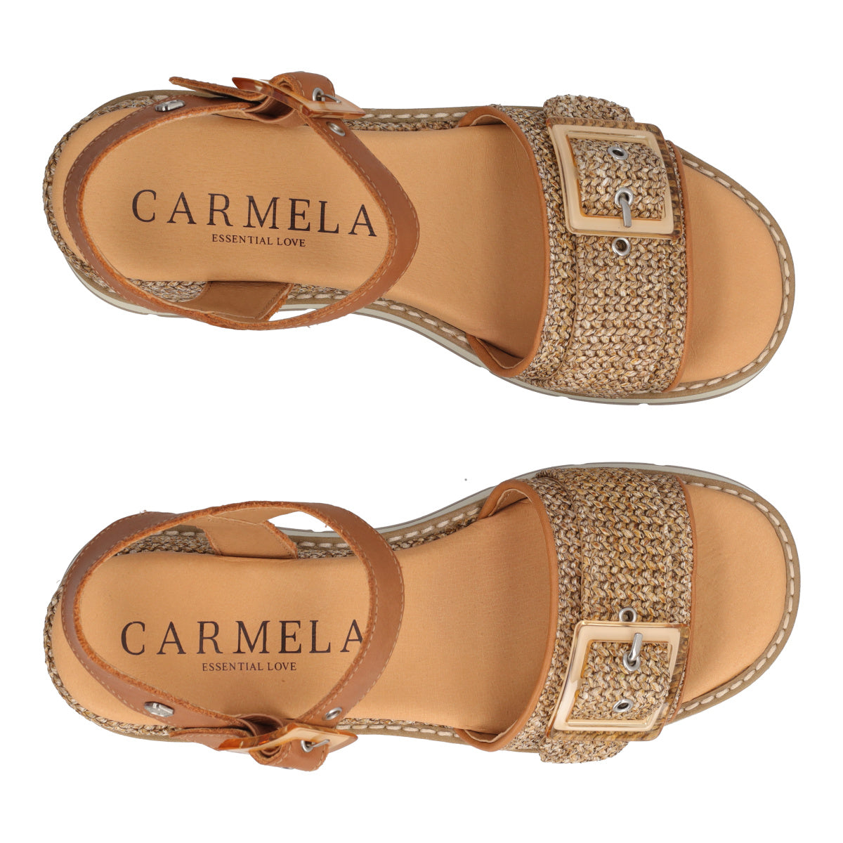 Zeppe Donna Camel