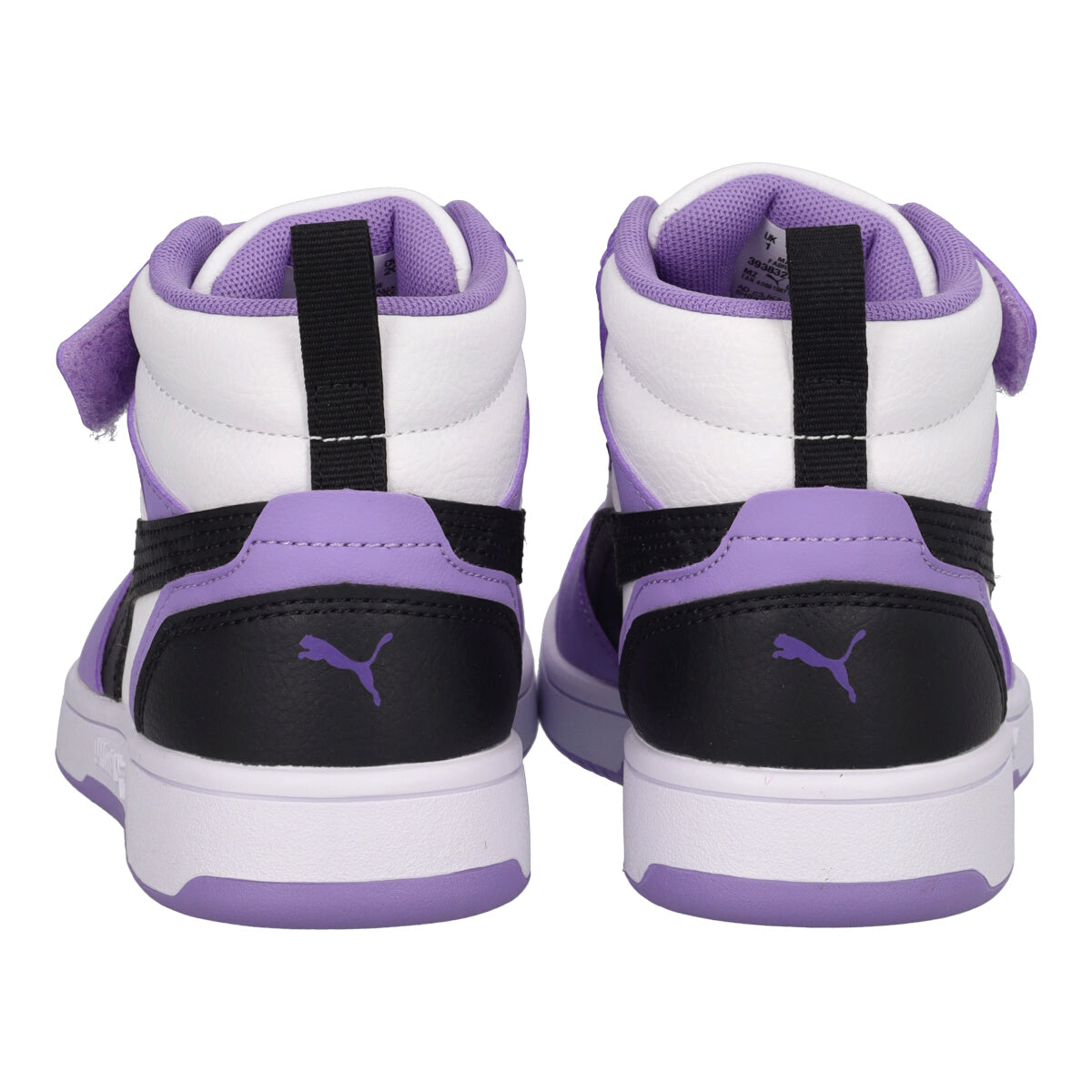 REBOUND V6 MID AC PS Sneakers Bambina Lilla, Bianche e Nere