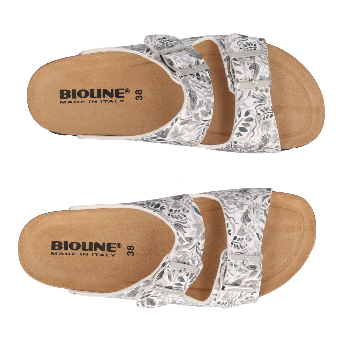 Ciabatte Donna Grigie Argento