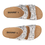 Ciabatte Donna Grigie Argento