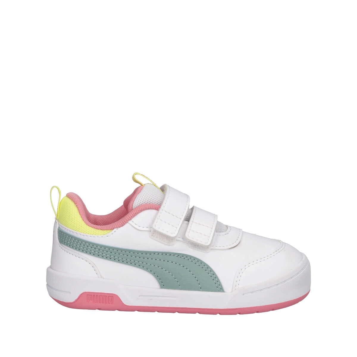 MULTIFLEX 2 COLOR V INF Sneakers Bambina Bianche, Rosa, Verdi e Gialle