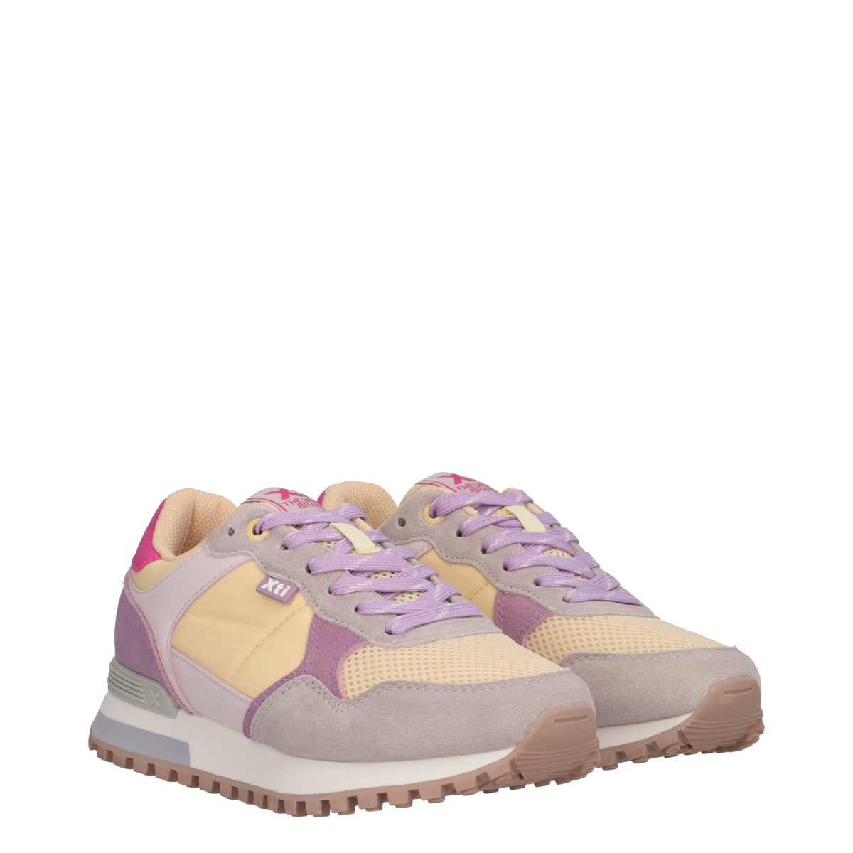 Sneakers Donna Beige e Lilla