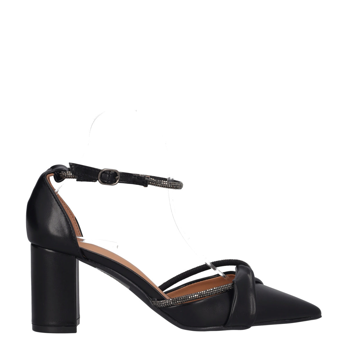 Sandali con Tacco Donna Neri