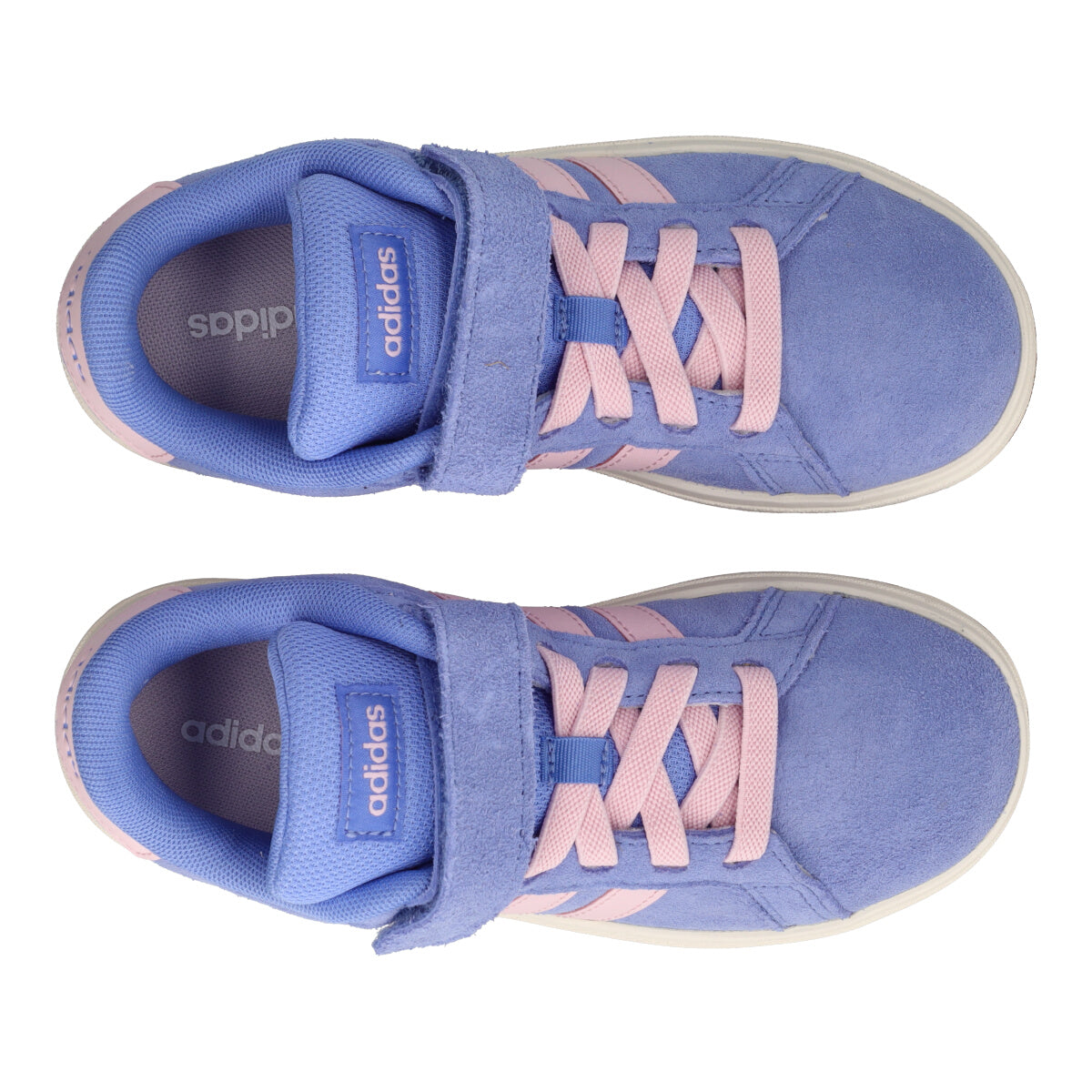 GRAND COURT 00S Sneakers Bambina Azzurro/Lilla e Rosa