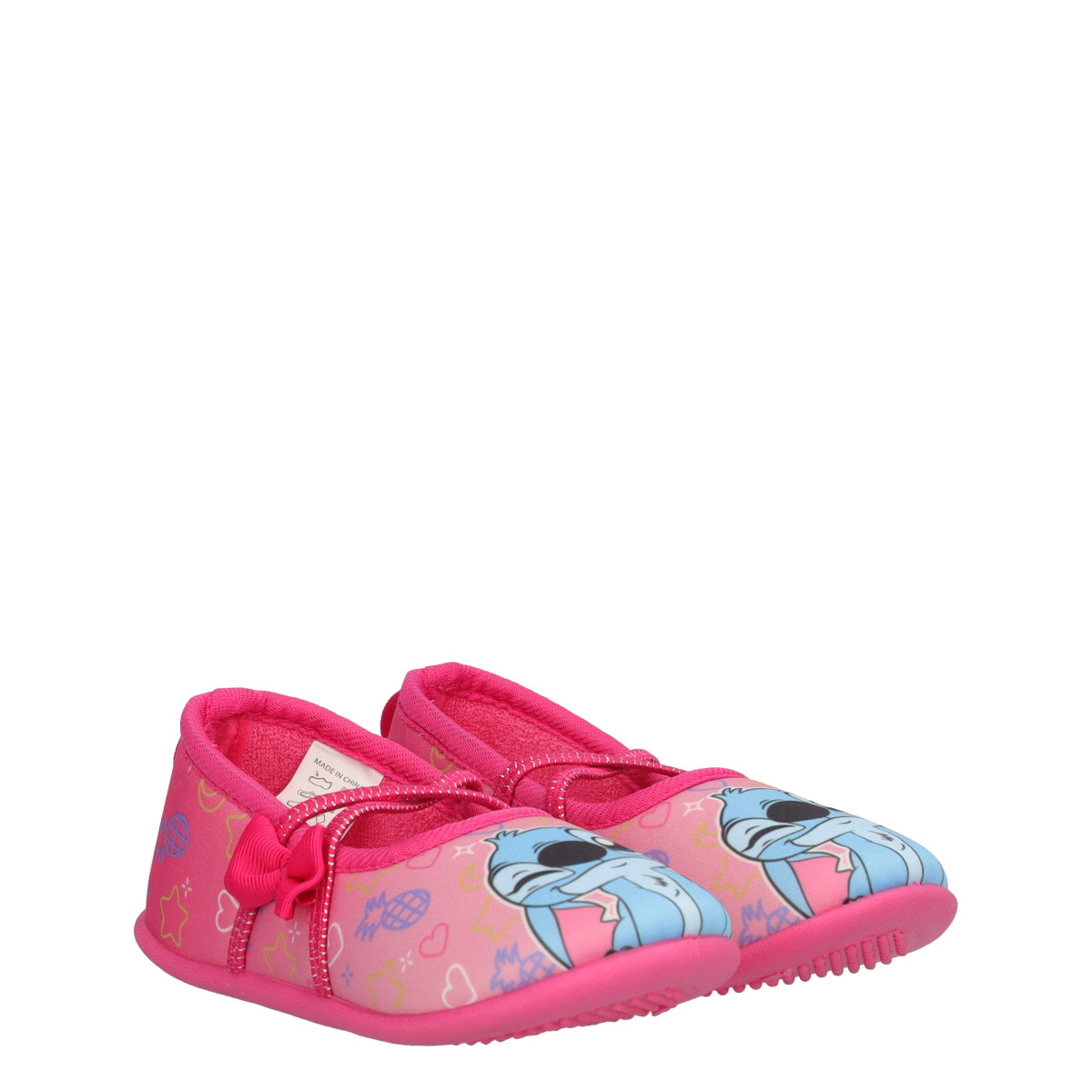Pantofola Bambina Fuxia - Stitch