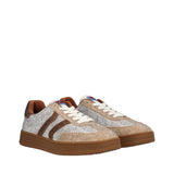 Sneakers Donna Beige e Argento