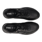 Stringate Comfort Donna Nere in Pelle