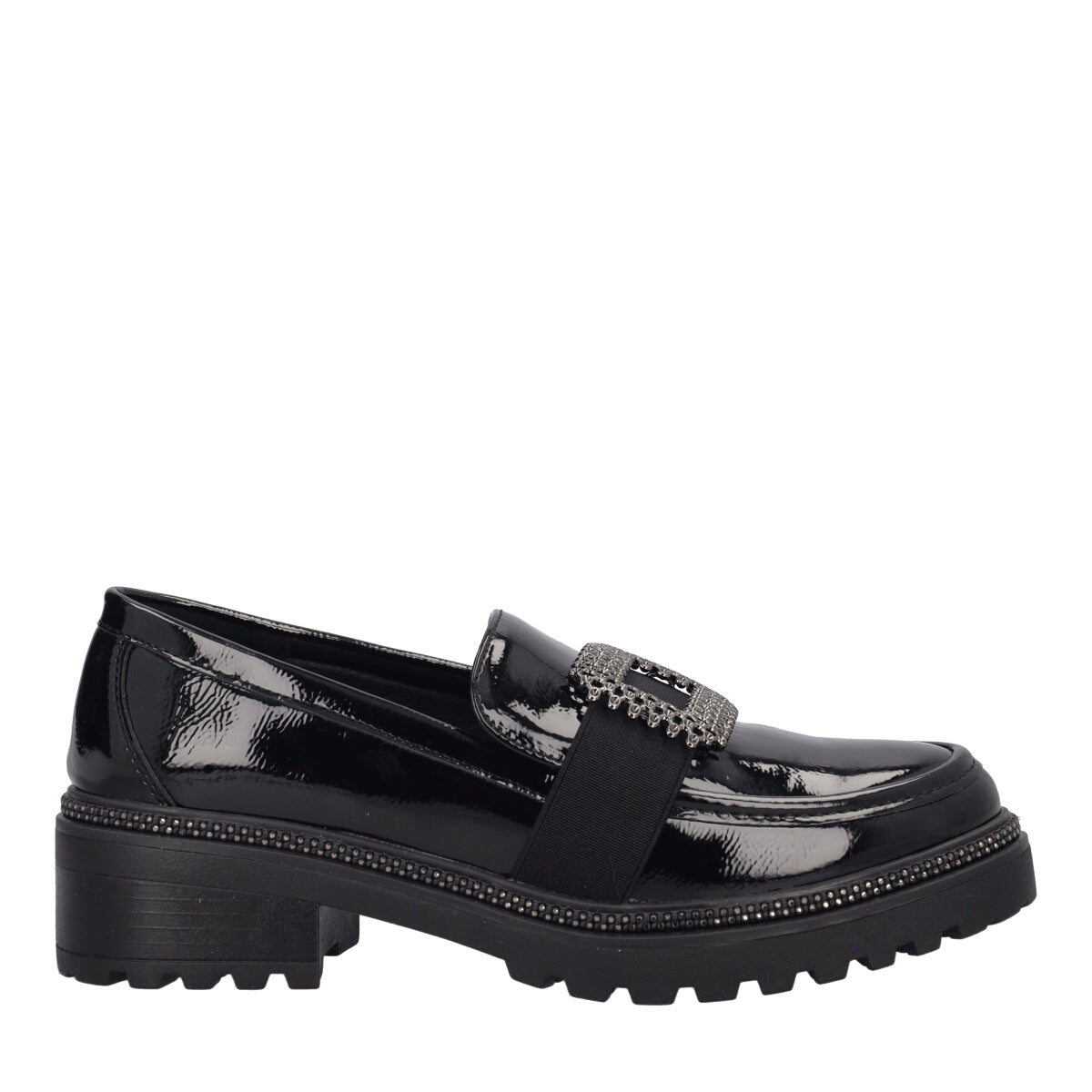 Mocassini Donna Neri in Vernice