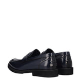Mocassino Uomo Blu in Vernice