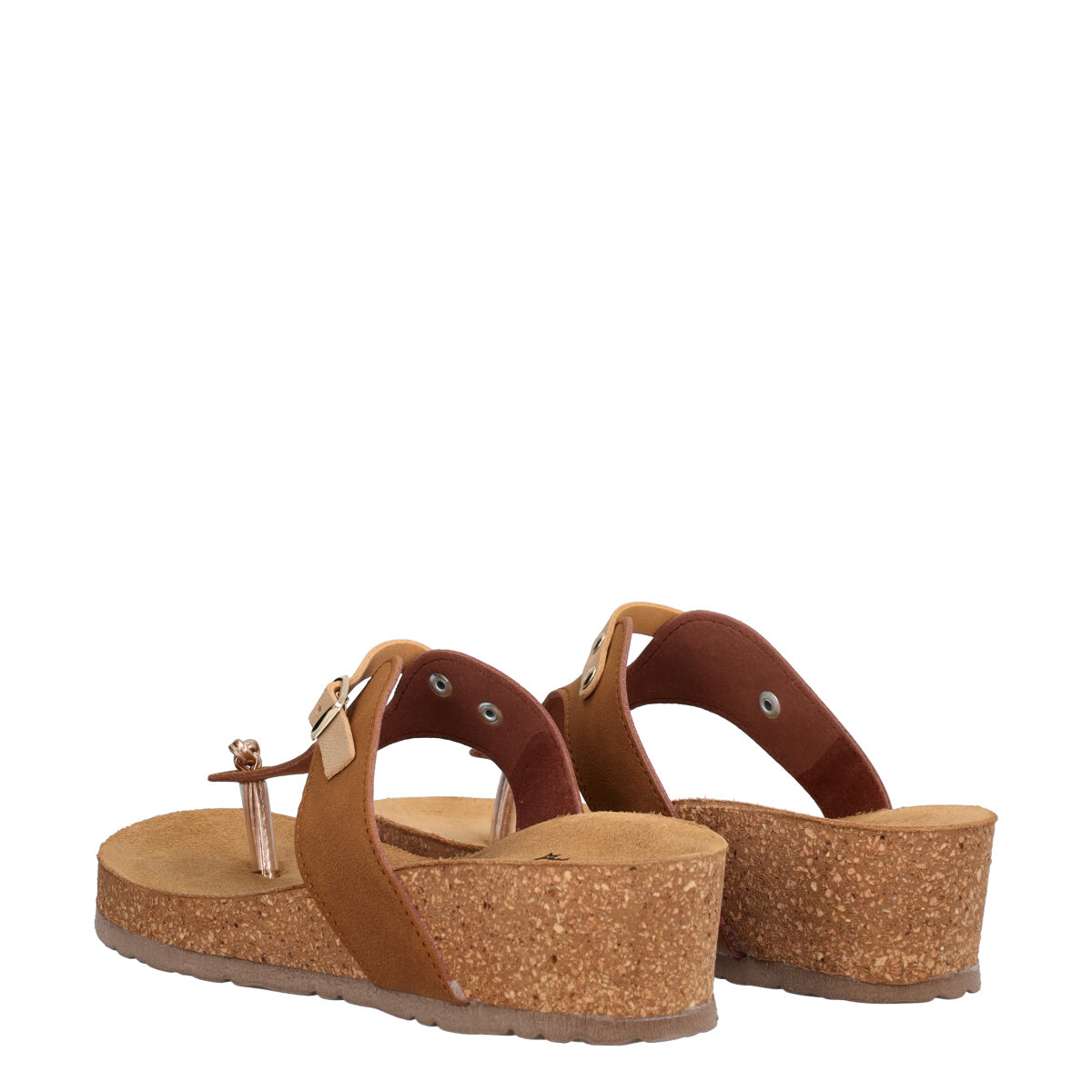 Infradito Donna Marrone e Beige