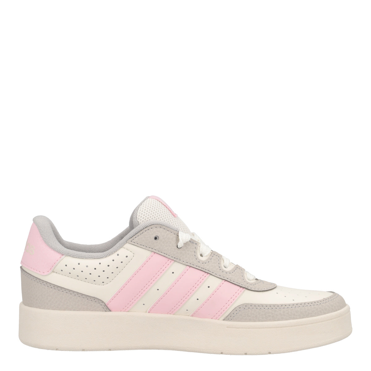 BREAKBASE J Sneakers Junior Bianche, Rosa e Grigie