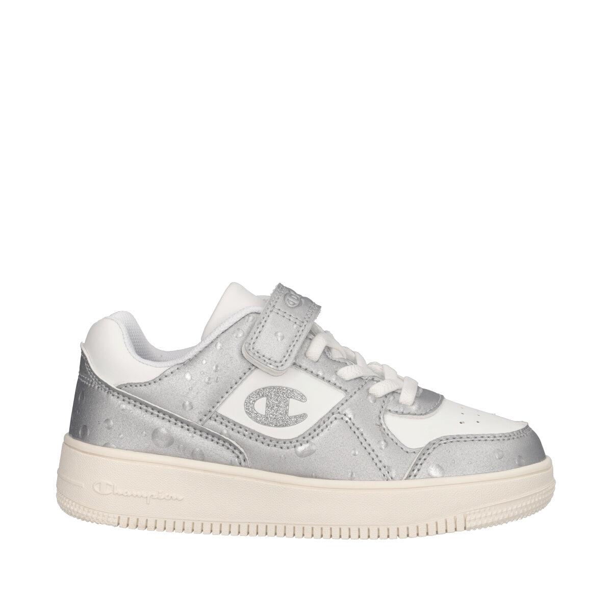 RD18 BUBBLE G PS Sneakers Junior Bianche e Argento