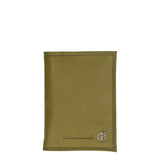 Porta carte Uomo Verde in Pelle