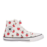 CHUCK TAYLOR ALL STAR Sneakers Alte Ragazze con Mele Rosse