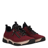 NEWA Sneakers Slip-on Bordeaux