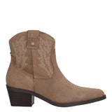 Stivaletti Texani Donna Taupe