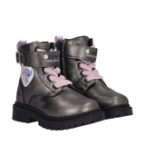 Anfibi Bambina Argento Metallizzato - Stitch