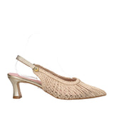 Slingback Donna Beige
